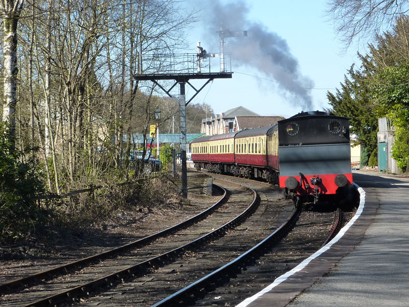 Railway at Lakeside